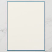 Elegant  Victoriaans Pansies Baby Blue Floral (Achterkant)