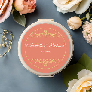 Elegant Victoriaans Ronde Sticker