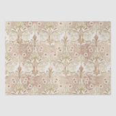 Elegant  Victoriaans Roos Gold Flower Tissuepapier (Voorkant)