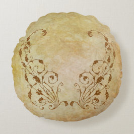 Elegant, , Victoriaans Steampunk Rond Kussen