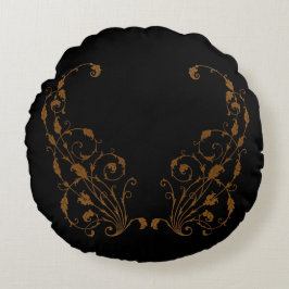 Elegant, , Victoriaans Steampunk Rond Kussen