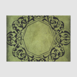 Elegant  Victoriaans stijlontwerp Tissuepapier