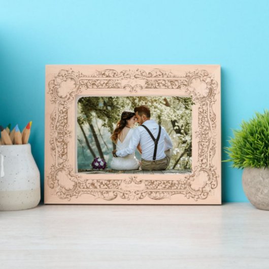 Elegant Victoriaans tijdperk 1834 grens Gegraveerde Lijstjes