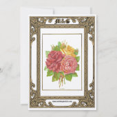 Elegant Victoriaans tijdperk 1877 Kaart (Achterkant)