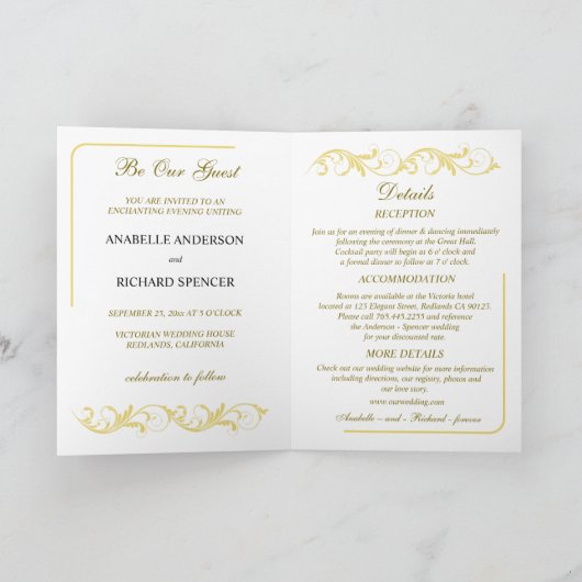 Elegant Victoriaans Wedding (Binnen)