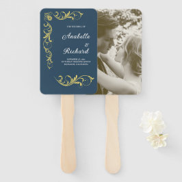 Elegant Victoriaans Wedding Handwaaier