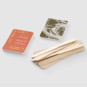 Elegant Victoriaans Wedding Handwaaier (Niet-gemonteerd)