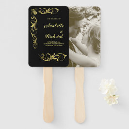 Elegant Victoriaans Wedding Handwaaier