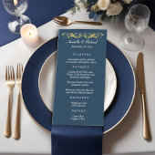 Elegant Victoriaans Wedding Menu