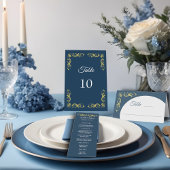 Elegant Victoriaans Wedding Menu