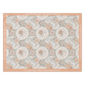 Elegant Victoriaanse Bloemige Vintage Gepersonalis Tafelkleed (Voorkant (Horizontaal))