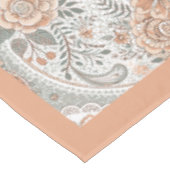 Elegant Victoriaanse Bloemige Vintage Gepersonalis Tafelkleed (Gekanteld)