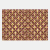 Elegant Victorian tiled pattern Inpakpapier Vel (Voorkant 3)
