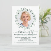 Elegant-viering van de Eucalyptusfoto Kaart (Staand voorkant)