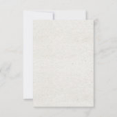 Elegant Viking Wedding Save the Date (Achterkant)