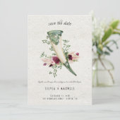 Elegant Viking Wedding Save the Date Kaart (Staand voorkant)