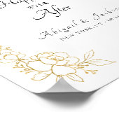 Elegant vindt het leuk om te zien na het huwelijks poster (Hoek)