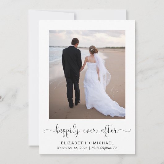 Elegant vindt het leuk ooit na ontvangst van het f kaart (Voorkant)