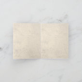 Elegant Vineyard Wedding Couples Personalized Bedankkaart (Binnen)