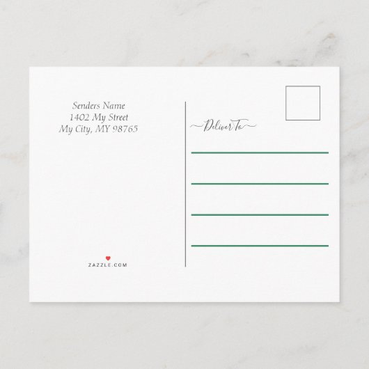 Elegant Vineyard Wedding Save the Date Aankondigingskaart (Achterkant)