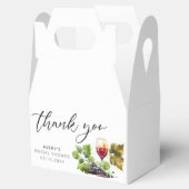 Elegant Vino voor geloften Collectie dank u Bedankdoosjes (Geopend)