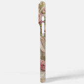 Elegant Vintage Ballet Shoes and Roses Phone Case (Achterkant / Links)
