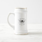 Elegant Vintage bijenkoffee Mok (Links)