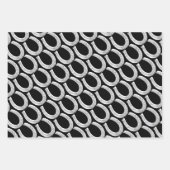 Elegant Vintage Black Equestrian Hoefijzer Gifting Inpakpapier Vel (Voorkant 3)