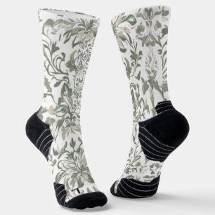 Elegant Vintage Bloemmotief Sokken