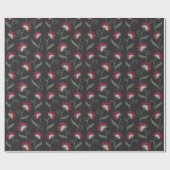 Elegant Vintage Bloemverpakkings Papier (Vlak)