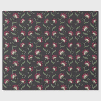 Elegant Vintage Bloemverpakkings Papier 