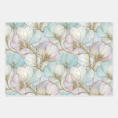 Elegant Vintage Flora Botanische Cadeaupapier (Voorkant 2)