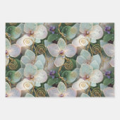 Elegant Vintage Flora Botanische Cadeaupapier (Voorkant)