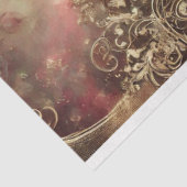 Elegant Vintage Floral Hummingbird Decoupage  Tissuepapier (Detail)