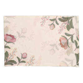 Elegant Vintage Flowers Kussensloop