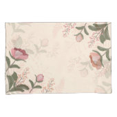 Elegant Vintage Flowers Kussensloop (Voorkant-Rechts)