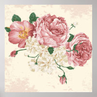 Elegant Vintage Flowers
