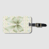 Elegant Vintage Lint Bagagelabel (Voorkant (horizontaal))