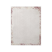 Elegant Vintage Notitieblok (Linkerzijde)