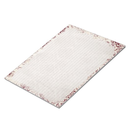 Elegant Vintage Notitieblok (Schuin)