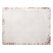 Elegant Vintage Notitieblok (Voorkant)