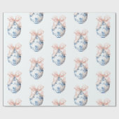 Elegant Vintage Pasen Eier Inpakpapier (Vlak)