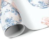 Elegant Vintage Pasen Eier Inpakpapier (Rol Hoek)