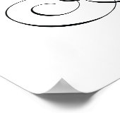 Elegant Vintage Poster: keuken, bast of restaurant Poster (Hoek)