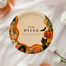 Elegant Vintage Retro Halloween-feest