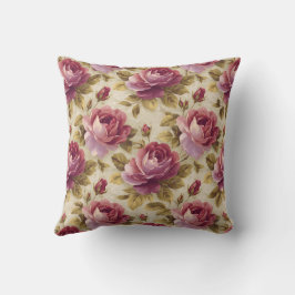 Elegant Vintage Stijlvol Romantisch Bloemmotief Ch Kussen