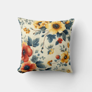 Elegant Vintage Stijlvol Romantisch Bloemmotief Ch Kussen