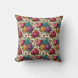 Elegant Vintage Stijlvol Romantisch Bloemmotief Ch Kussen