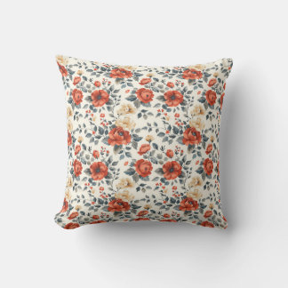 Elegant Vintage Stijlvol Romantisch Bloemmotief Ch Kussen