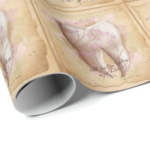 Elegant Vintage Tandarts Tandartsassistent Cadeau Cadeaupapier